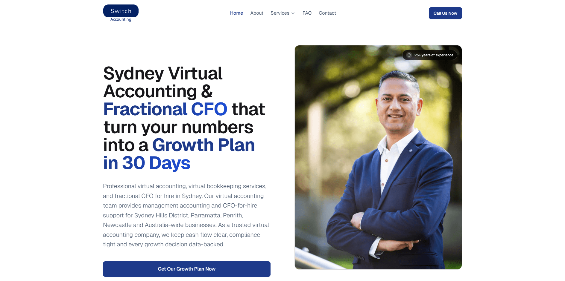 Switch Accounting website